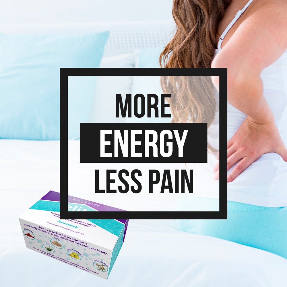 More Energy Less Pain with Elite