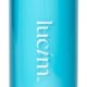 Lucim Face Serum with a blue background