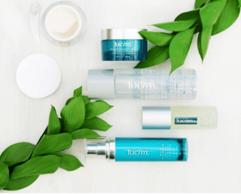 Brands at Beauty of Action, a range of Lucim skincare products