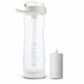 The Puritii System water bottle. This water bottle contains a water purification filter.