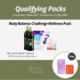 Body Balance Challenge Wellness Pack
