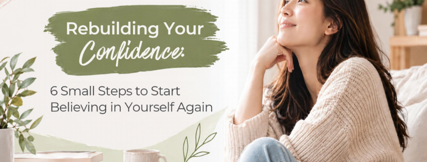 Rebuilding Your Confidence: 6 Small Steps to Start Believing in Yourself Again